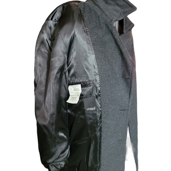 Zingora Cashmere Men's Coat Jacket - Picture 13 of 14